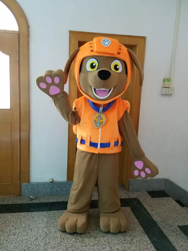 Adult EVA plush Paw patrol dog Mascot Costume For Halloween Birthday Party Performance