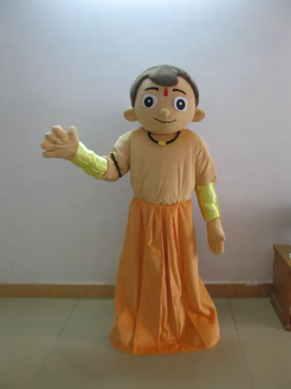 Factory price EVA plush Adult Chhota Bheem Mascot Costume For sale