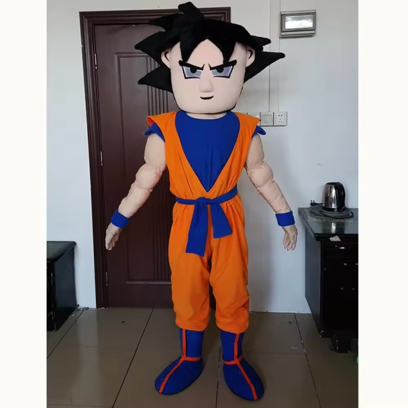 Factory price Adult EVA plush Cartoon character dragon ball Mascot Costume For Halloween Birthday Party Performance