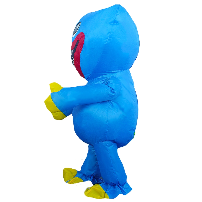Inflatable Walking Cartoon Mascot Costume Huggy Wuggy Poppys Playtime Party