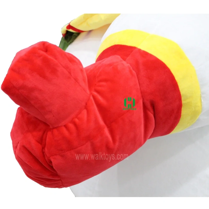 Walking Inflatable Santa Snowman Mascot Costume Christmas Party