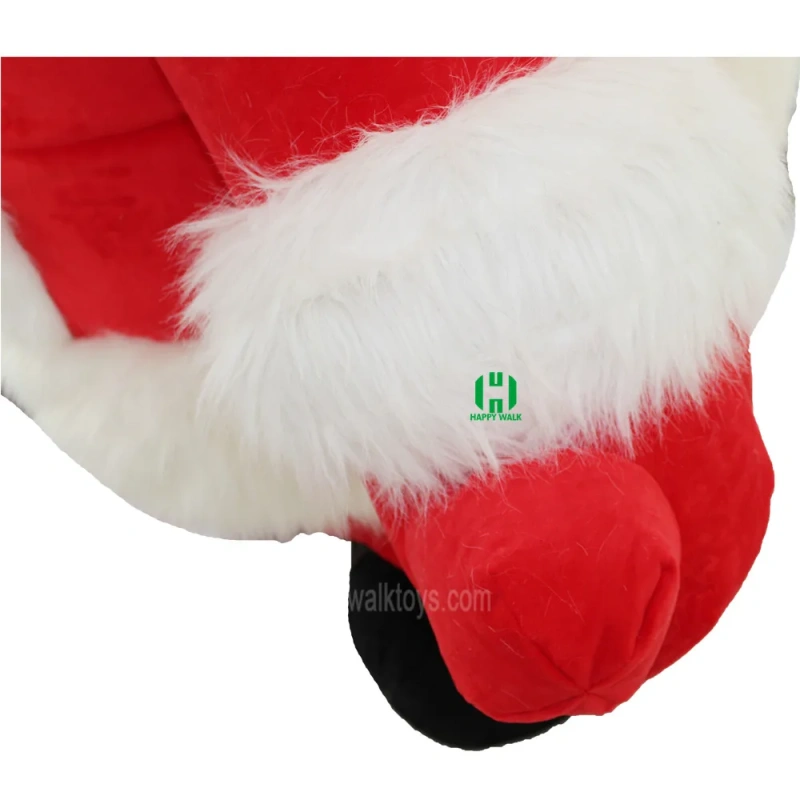 Walking Inflatable Santa Snowman Mascot Costume Christmas Party