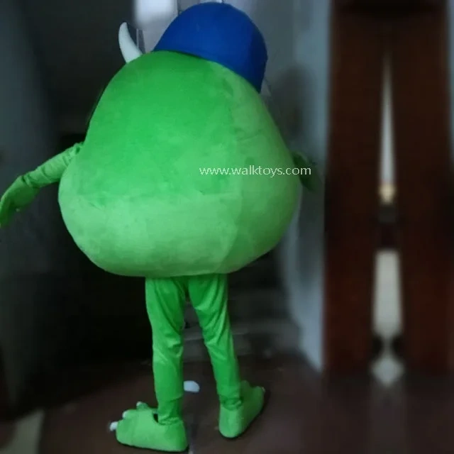 Monsters Inc customized mike cartoon mascot costume for adults