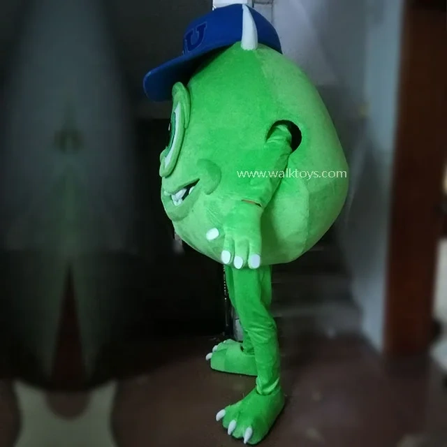 Monsters Inc customized mike cartoon mascot costume for adults