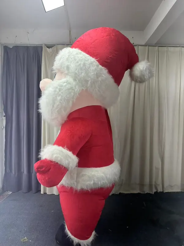Christmas santa claus mascot costume