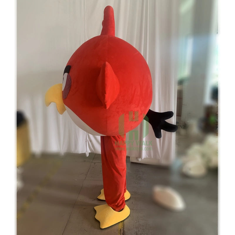 Red Angry Bird Mascot Costume