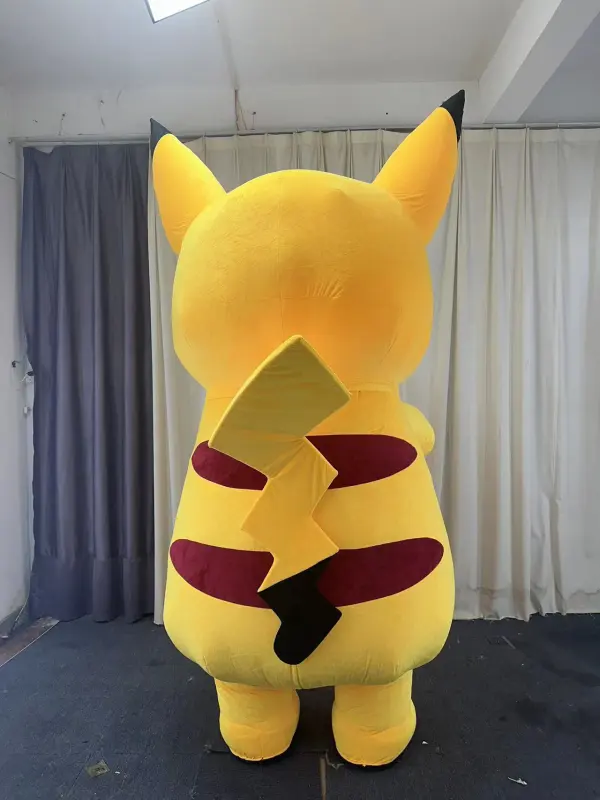 Pokemon Pikachu Cute Inflatable Mascot Costume