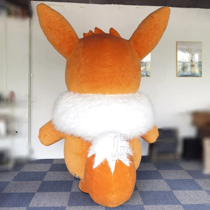 Pikachu Eevee Pokemon Inflatable Mascot Costume
