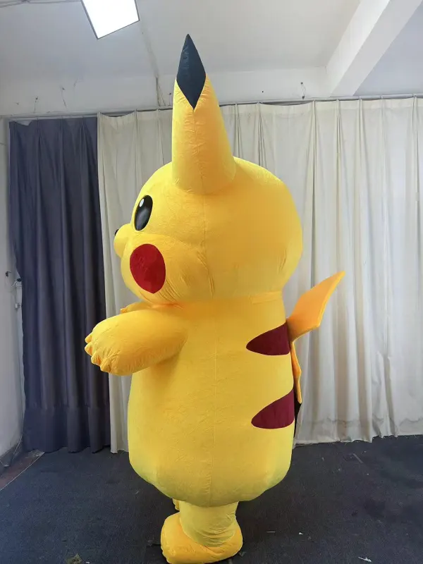 Pokemon Pikachu Cute Inflatable Mascot Costume