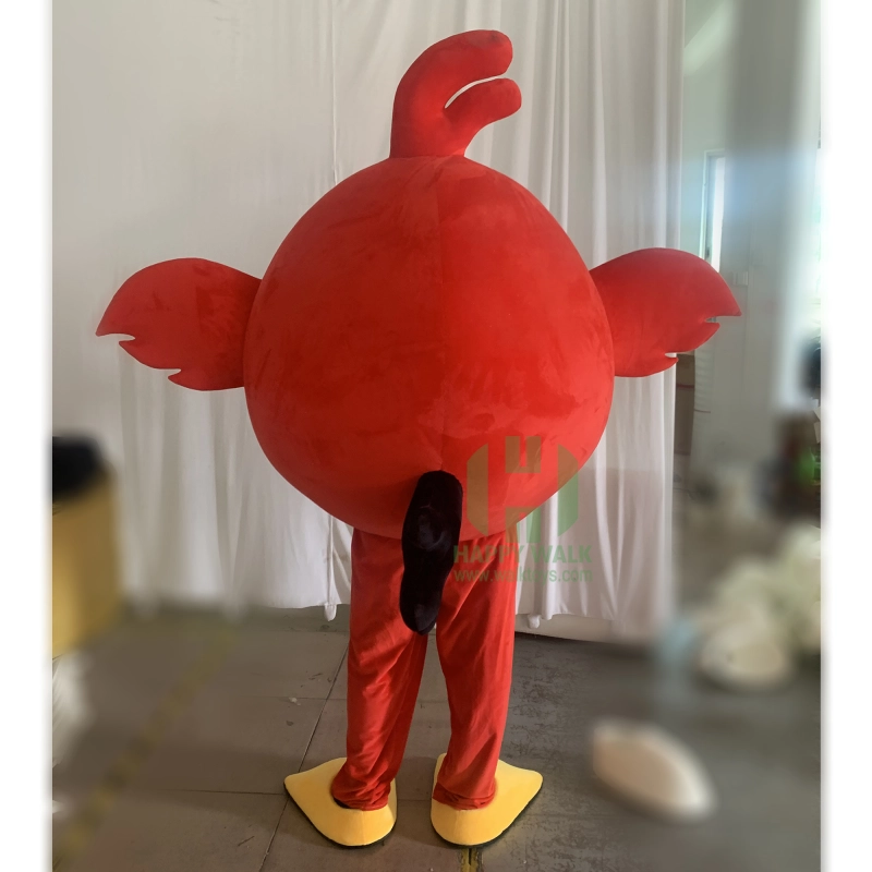 Red Angry Bird Mascot Costume