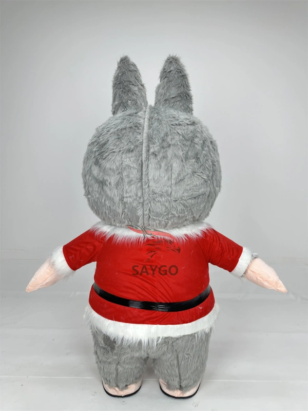 2米   Female Penguin     Fat Santa Claus Unisex Adult  Plush Cartoon Character Inflatable Stitch Mascot Costume Animal Theme