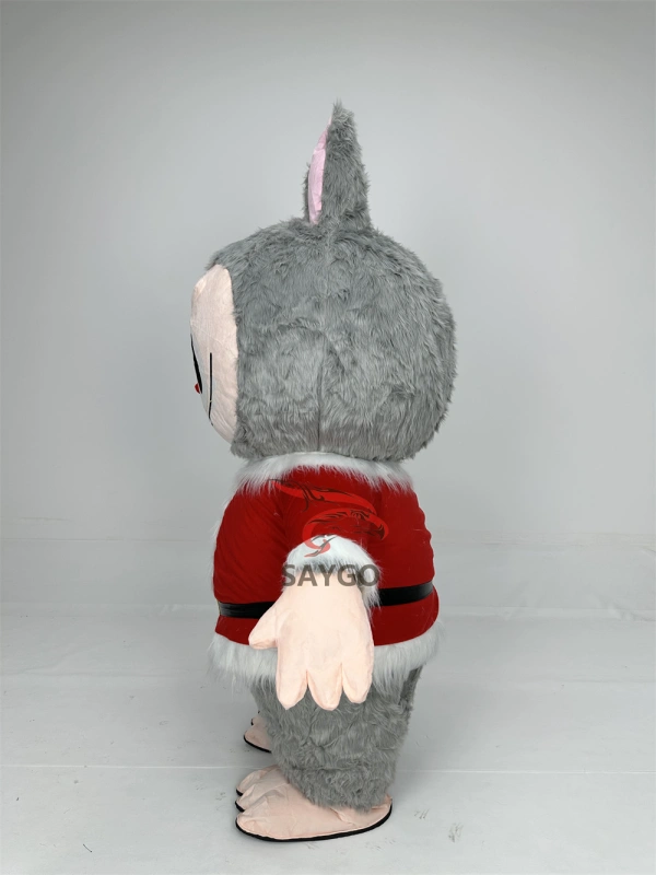 2米   Female Penguin     Fat Santa Claus Unisex Adult  Plush Cartoon Character Inflatable Stitch Mascot Costume Animal Theme
