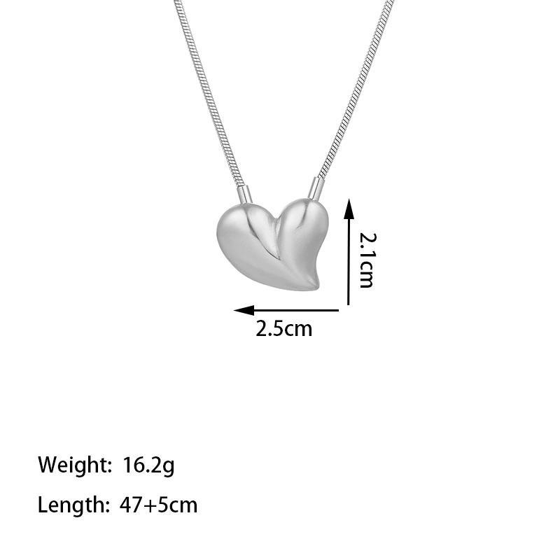 Traje al por mayor del acero inoxidable del collar de los pendientes del amor del oro de la joyería 18K de la moda para las mujeres