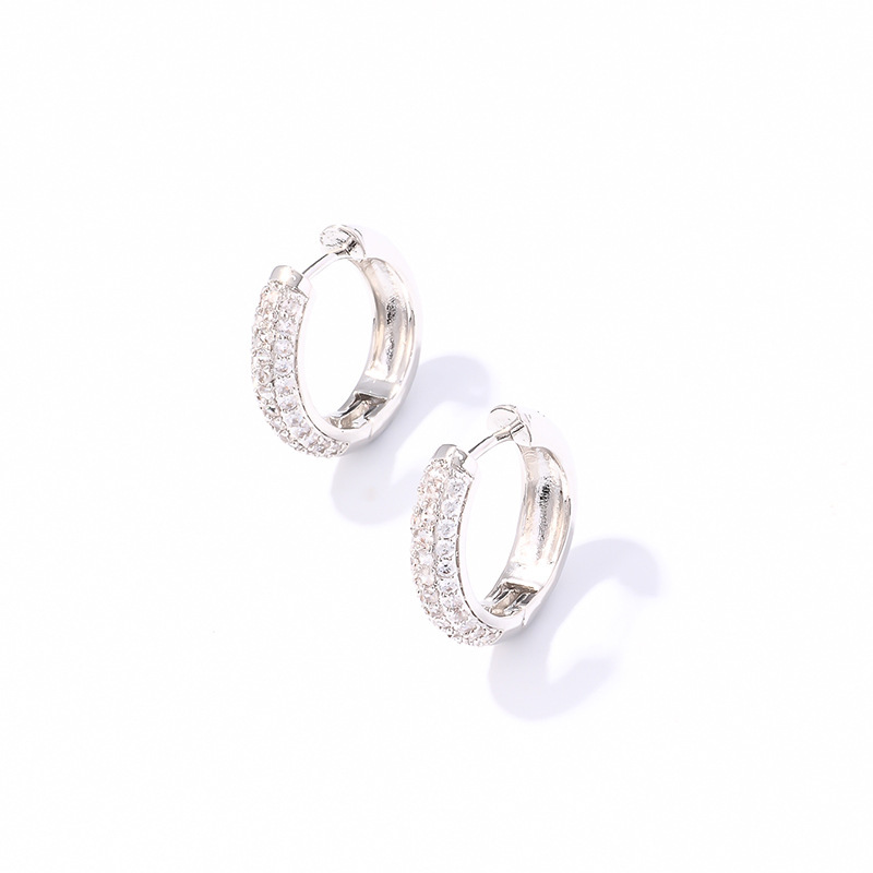 Joyas de cobre, sencillas y versátiles, aretes elegantes, aretes de diamantes de nicho, aretes, aretes y accesorios al por mayor  COPE/46-273