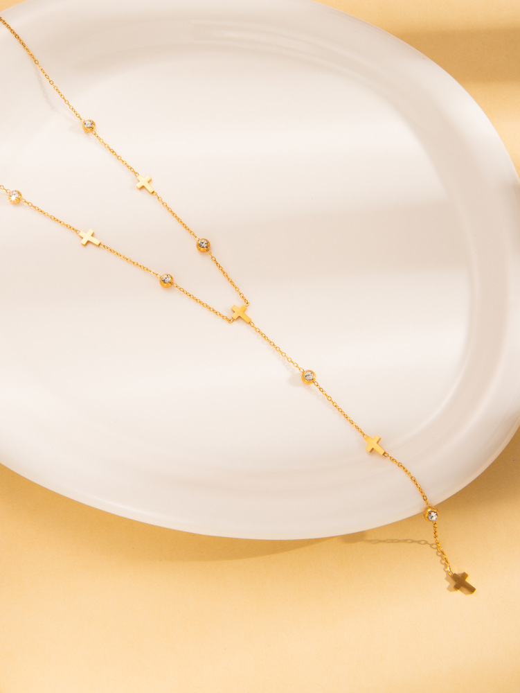 Acero inoxidable / corazon / Flores / Cuatro hojas / Mariposa / collar / ACRN/192-356