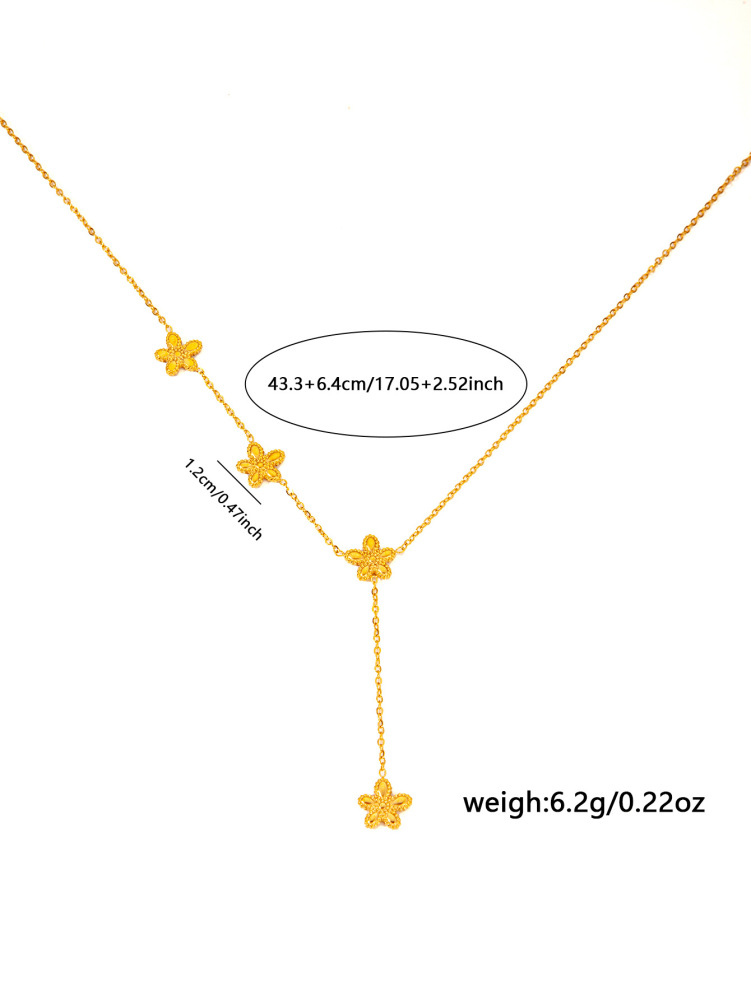 Acero inoxidable / corazon / mariposa / Flores / Estrella y luna / Árboles / collar ACRN/192-359