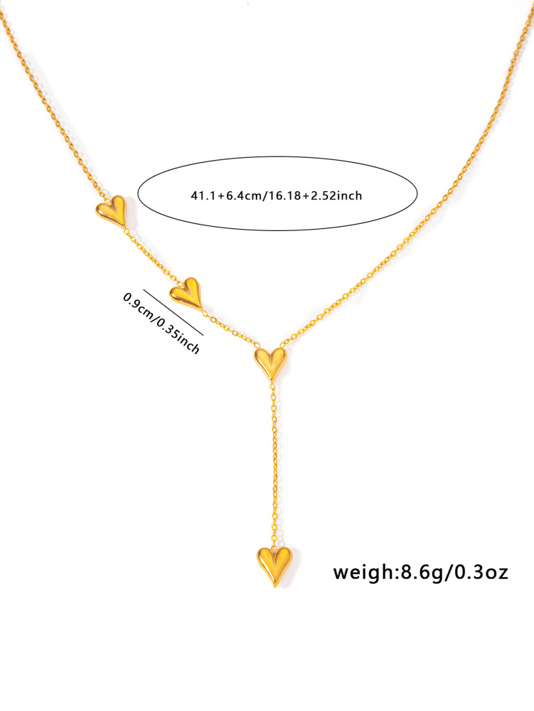 Acero inoxidable / corazon / mariposa / Flores / Estrella y luna / Árboles / collar ACRN/192-359