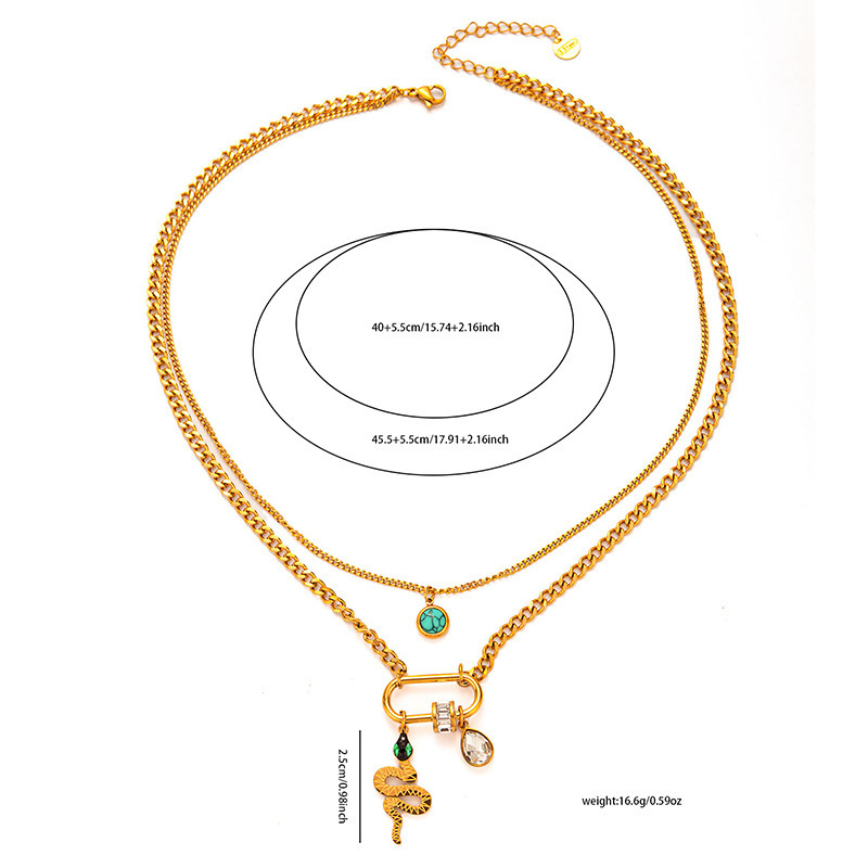 Acero inoxidable / corazon / ojo / collar ACRN/192-158