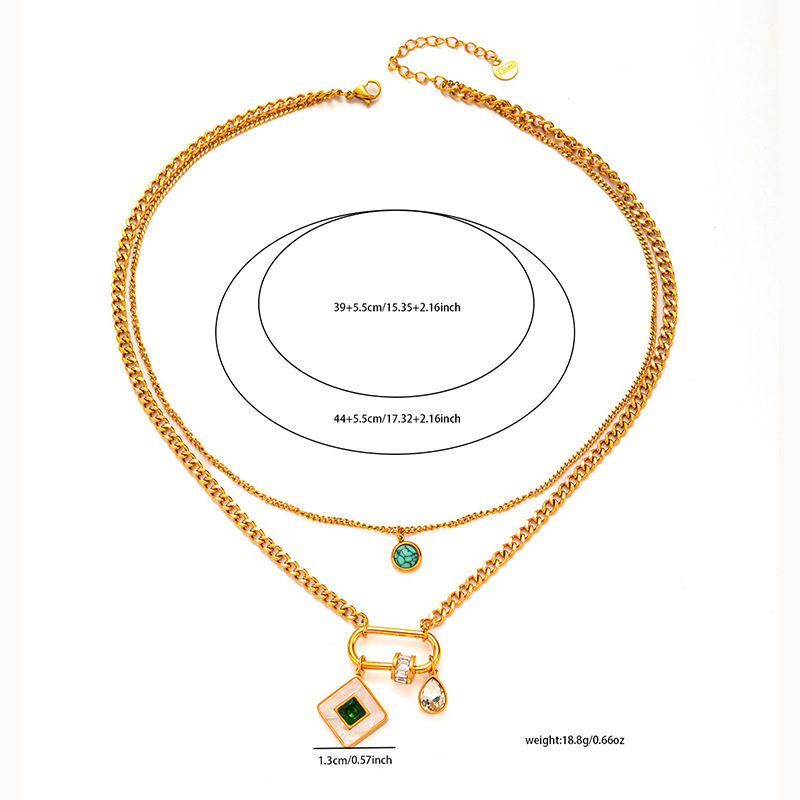 Acero inoxidable / corazon / ojo / collar ACRN/192-158