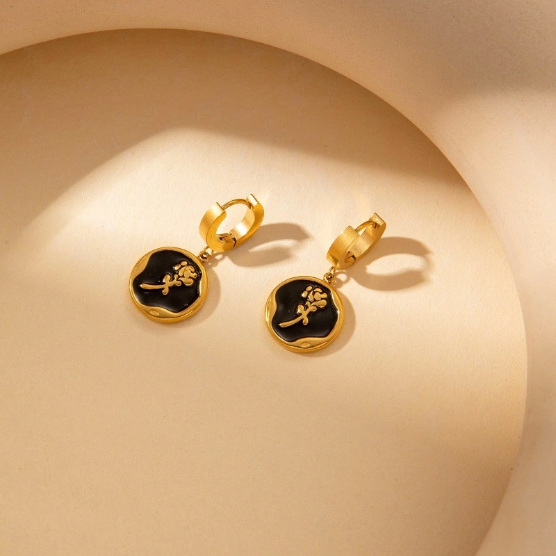 Acero inoxidable / Corazon / Estrella y luna / Oso / Rosas / juego / Collar / Aretes ACRSS/192-360