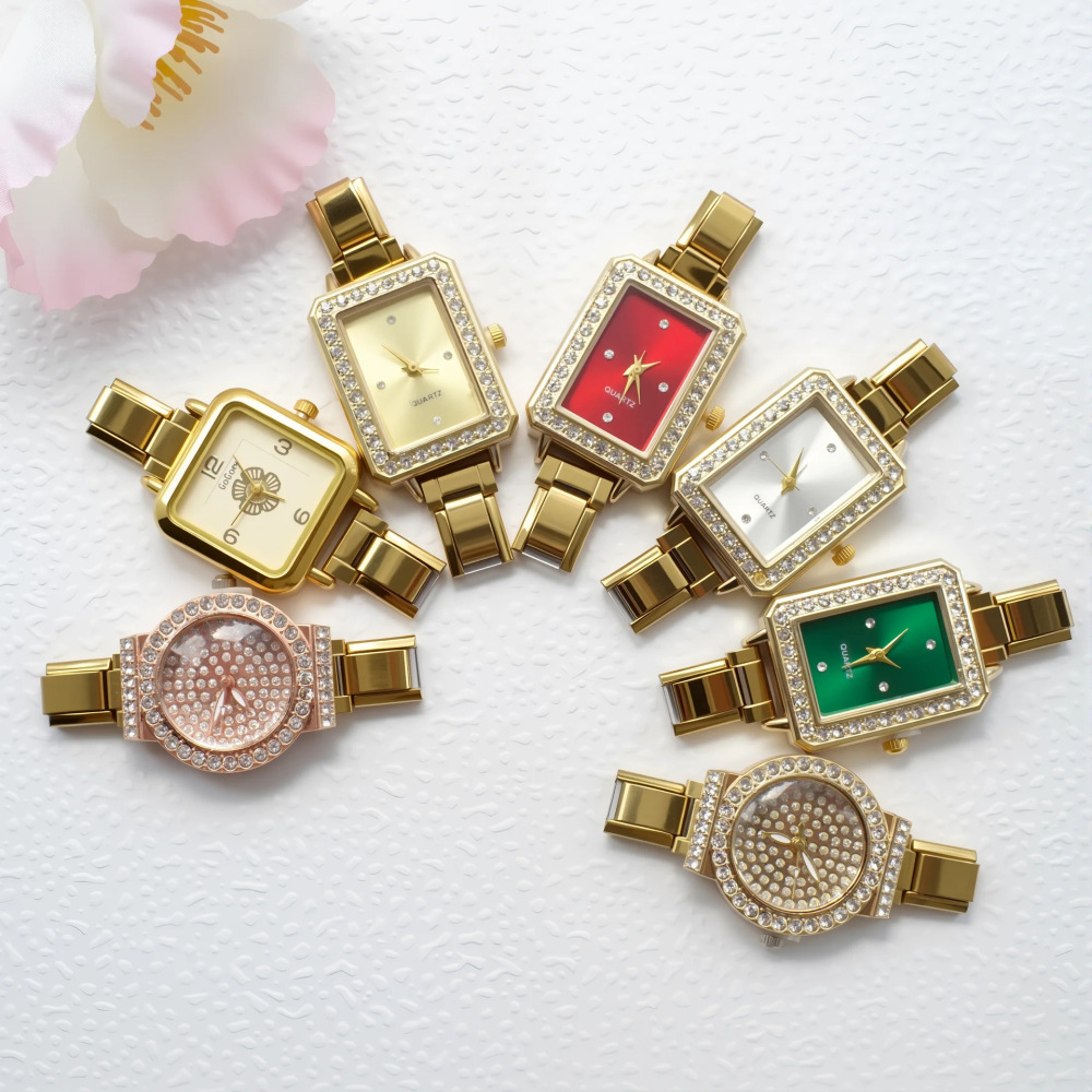 Acero inoxidable / cuadrado / Aleacion / pulsera / Relojes / Extraíble / ACRB/194-380