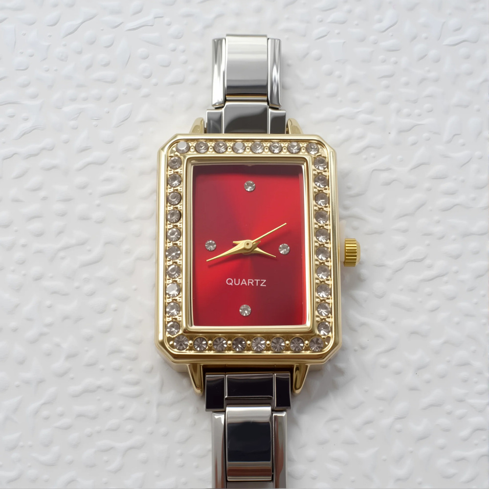 Acero inoxidable / cuadrado / Aleacion / pulsera / Relojes / Extraíble / ACRB/194-380