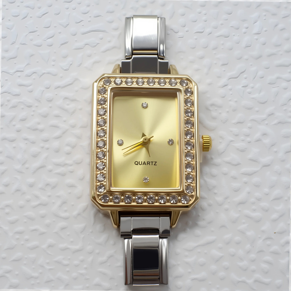 Acero inoxidable / cuadrado / Aleacion / pulsera / Relojes / Extraíble / ACRB/194-380