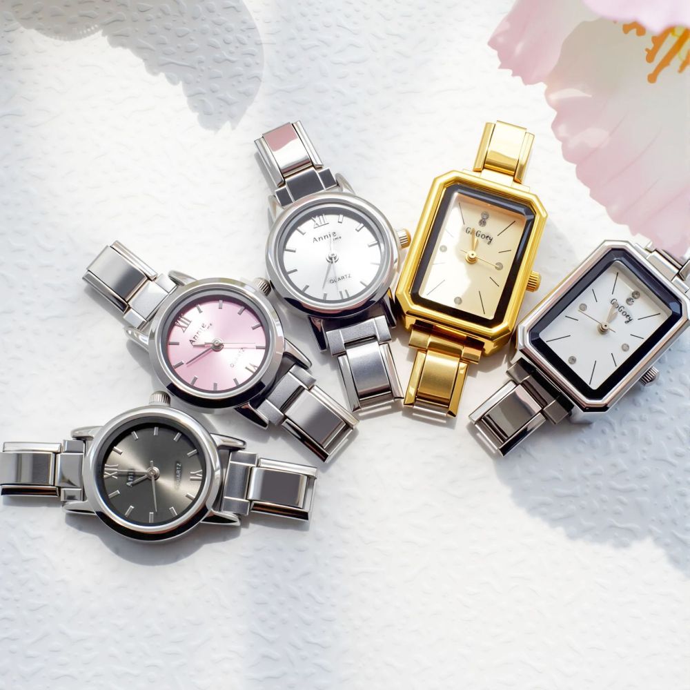 Acero inoxidable / cuadrado / Aleacion / pulsera / Relojes / Extraíble / ACRB/194-380