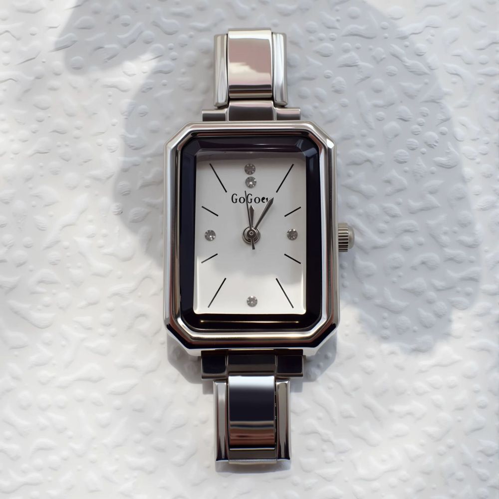 Acero inoxidable / cuadrado / Aleacion / pulsera / Relojes / Extraíble / ACRB/194-380