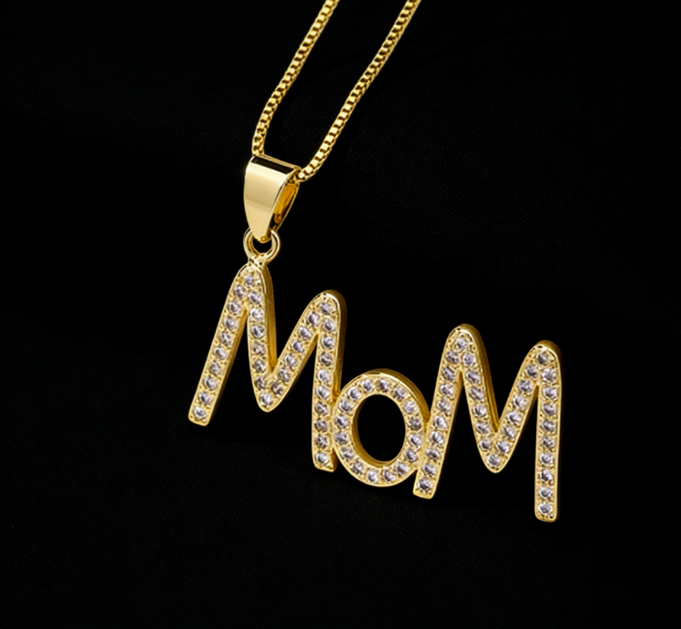 copper / mamá / Madre / El estilo de la madre / Día de la Madre / Collar colgante / COPN/