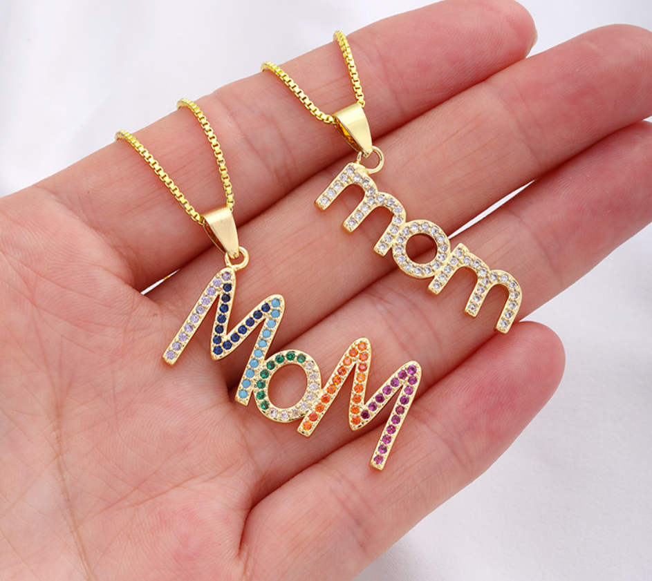 copper / mamá / Madre / El estilo de la madre / Día de la Madre / Collar colgante / COPN/