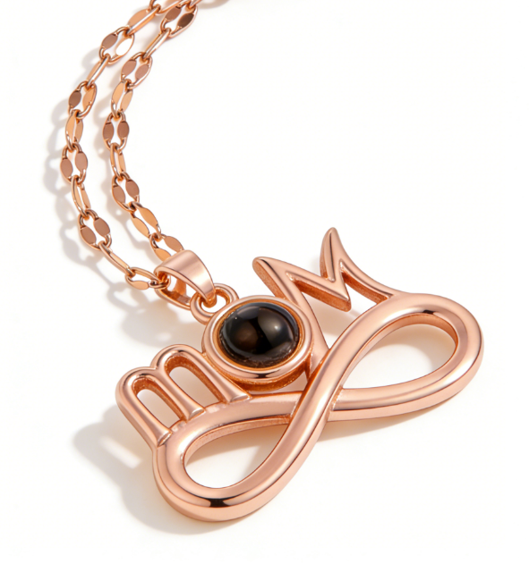Copper  / proyección / mamá / Madre / El estilo de la madre / Día de la Madre / Collar colgante / COPN/
