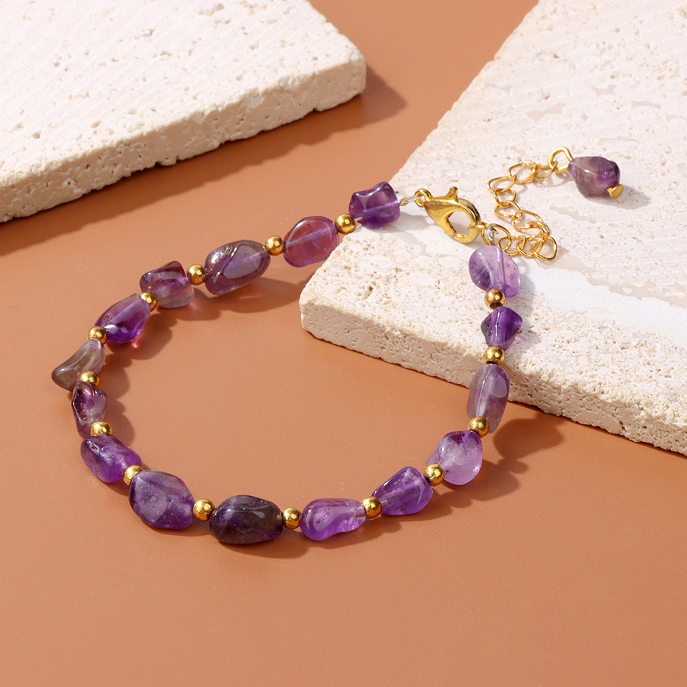 Piedra natural / Ágata / Irregular / Pulsera