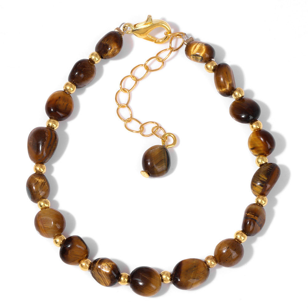 Piedra natural / Ágata / Irregular / Pulsera
