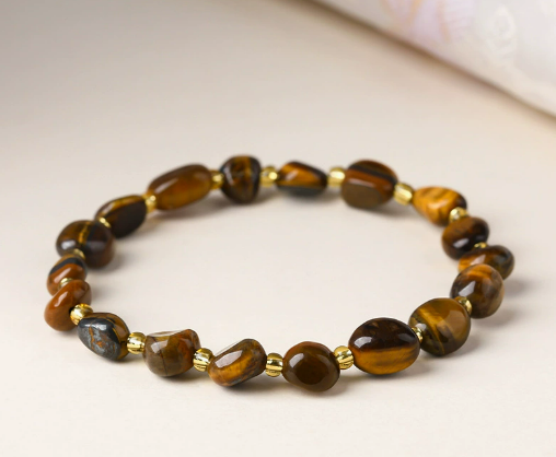 Piedra natural / Ágata / Forma libre / Irregular / Pulsera