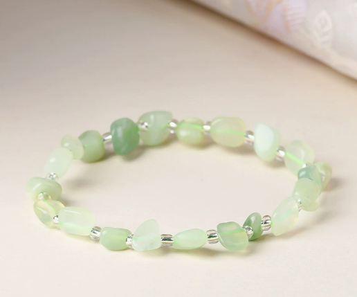 Piedra natural / Ágata / Forma libre / Irregular / Pulsera