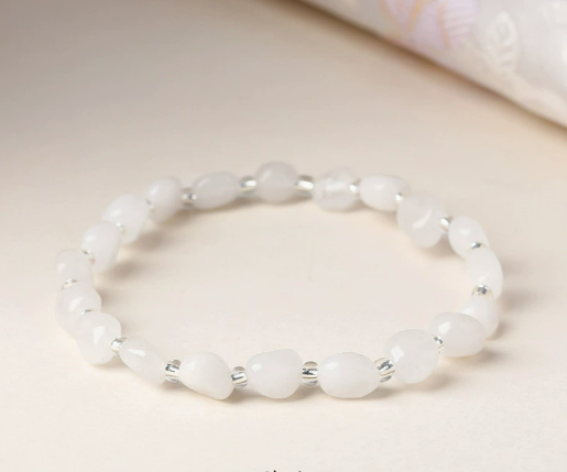 Piedra natural / Ágata / Forma libre / Irregular / Pulsera