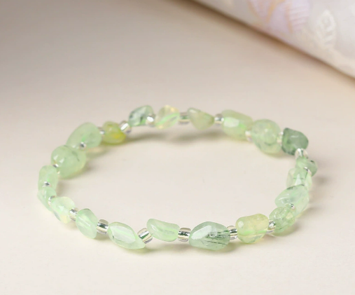 Piedra natural / Ágata / Forma libre / Irregular / Pulsera
