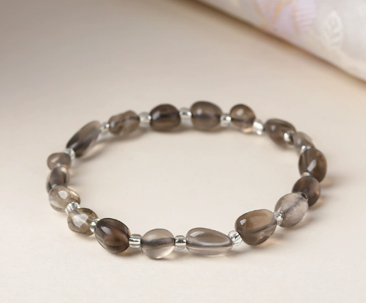 Piedra natural / Ágata / Forma libre / Irregular / Pulsera