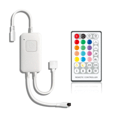 Tuya Wifi 28 keys RGB(W) led controller (with 1 button)