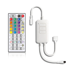 Tuya Wifi 44 keys Music RGB(W) led controller
