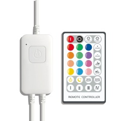 Tuya Wifi 28 keys RGB(W) led controller (with 1 button)