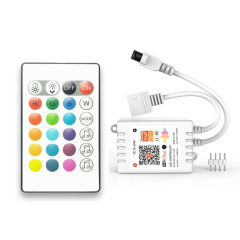 Tuya WiFi MUSIC IR 24 keys RGB RGBW LED Controller