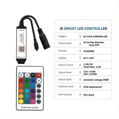 Tuya smart Bluetooth mini RGB LED controller