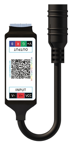 Bluetooth Music IR 24 Keys mini  RGB Controller  APP: "Lotus Lantern"