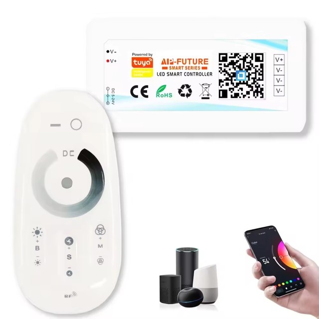 RF Remote Tuya Smart app Wifi RGB Controller (DIM CCT RGB RGBW RGBCW)
