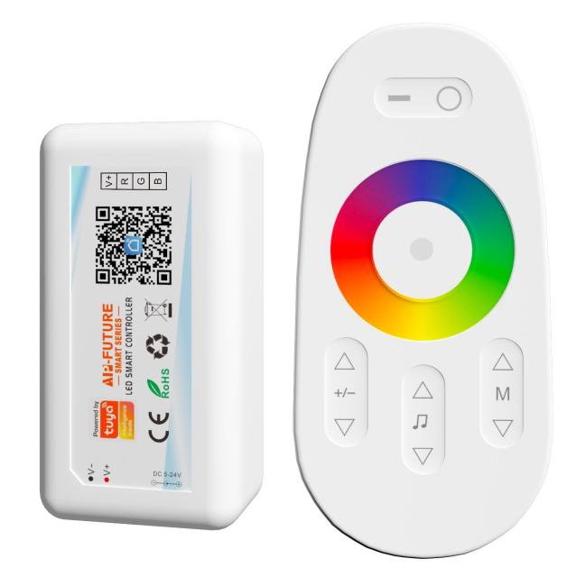 RF Remote Tuya Smart app Wifi RGB Controller (DIM CCT RGB RGBW RGBCW)
