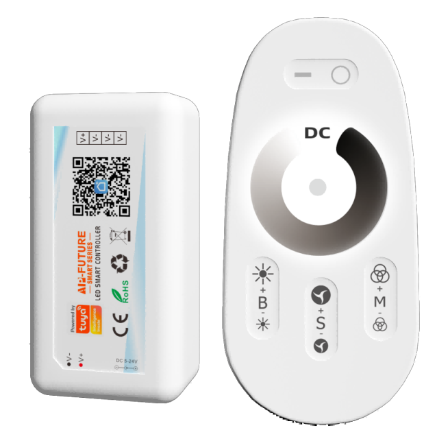 RF Remote Tuya Smart app Wifi RGB Controller (DIM CCT RGB RGBW RGBCW)