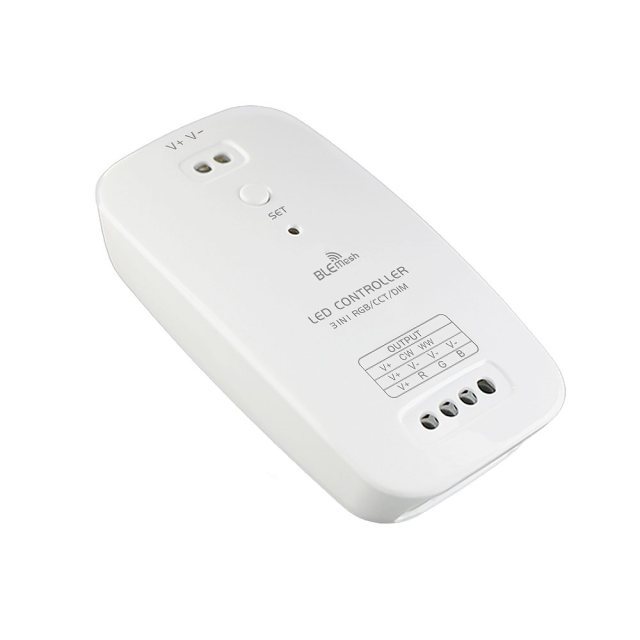 3 IN 1 Bluetooth Mesh LED Controller DIM/CCT/RGB  --"OPEN-LIT" APP