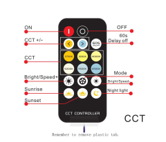 RF mini CCT LED Controller--17 keys remote control